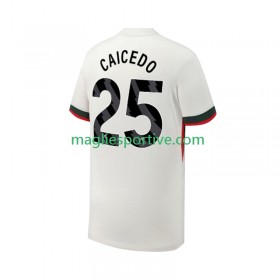 Completo Calcio Chelsea Moises Caicedo 25 Divisa Trasferta 2025-2026